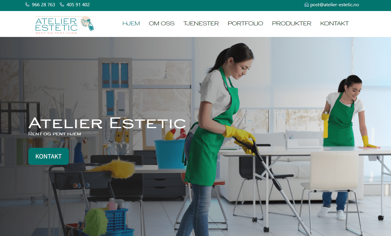 Web Design Portfolio 33 atelier estetic 1