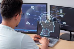 Diagram showing AI and machine learning in web design