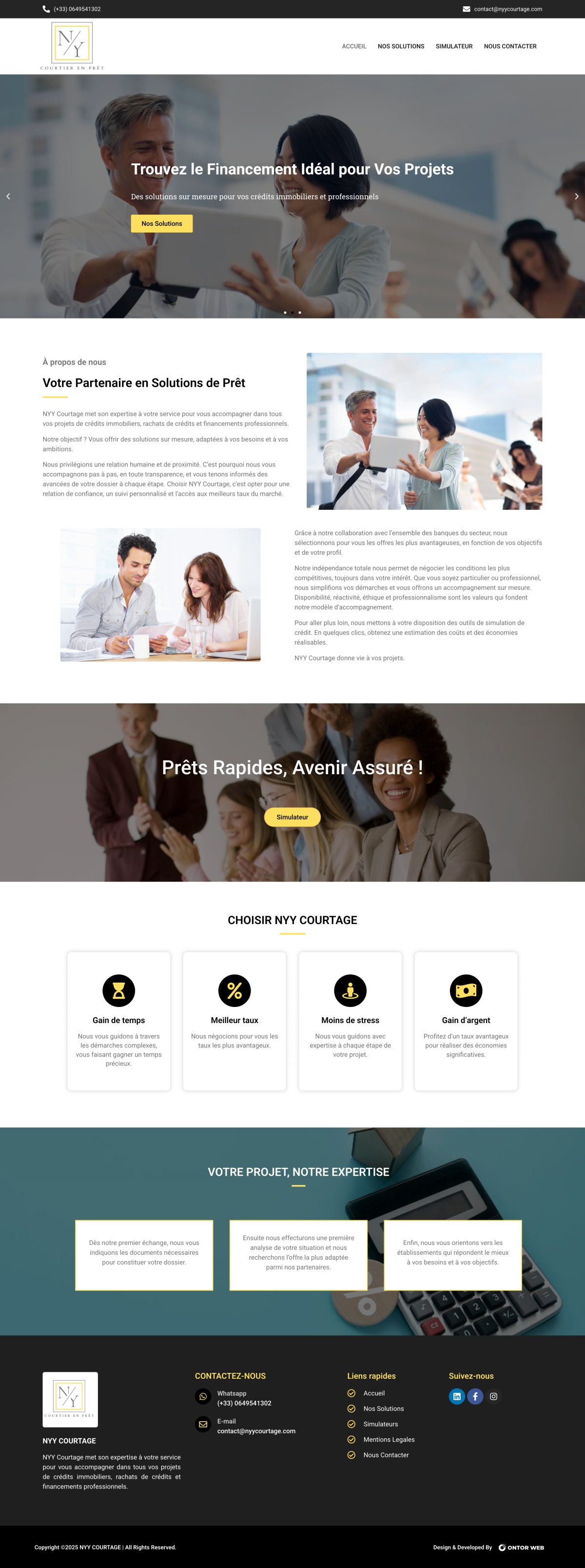 Ontor Web Portfolio NYY COURTAGE 1
