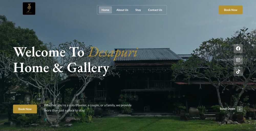 esapuri Home and Gallery _ Ontor Web Portfolio